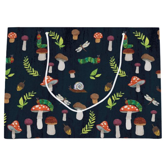 Eric Carle | Bugs en paddenstoelen patroon Groot Cadeauzakje (Voorkant)