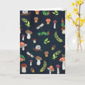Eric Carle | Bugs en paddenstoelen patroon Kaart (Gele Bloem)