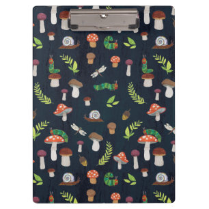 Eric Carle Bugs en paddenstoelen patroon Klembord