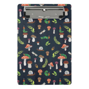 Eric Carle Bugs en paddenstoelen patroon Mini Klembord