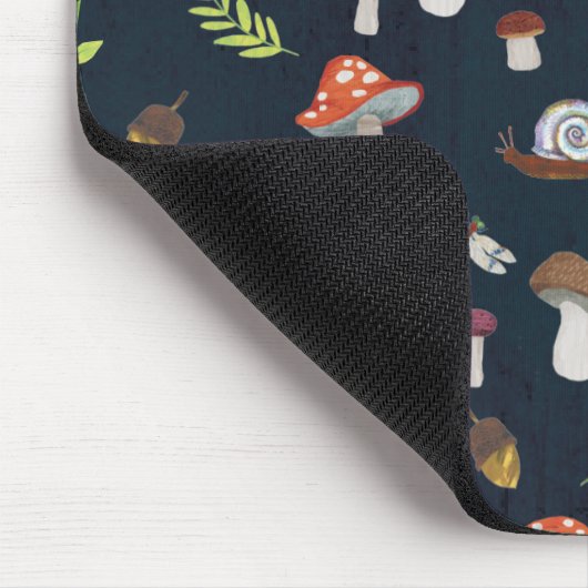 Eric Carle | Bugs en paddenstoelen patroon Muismat (Hoek)