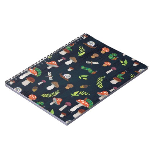 Eric Carle | Bugs en paddenstoelen patroon Notitieboek (Linkerzijde)