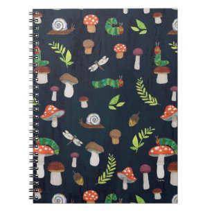 Eric Carle   Bugs en Paddenstoelen Patroon Notitieboek