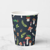 Eric Carle | Bugs en paddenstoelen patroon Papieren Bekers (Voorkant)