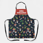 Eric Carle | Bugs en paddenstoelen patroon Schort (Voorkant)