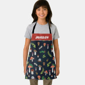 Eric Carle | Bugs en paddenstoelen patroon Schort (Insitu)