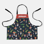 Eric Carle | Bugs en paddenstoelen patroon Schort (Voorkant)