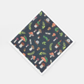 Eric Carle | Bugs en paddenstoelen patroon Servet (Hoek)