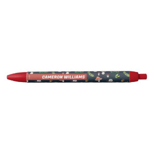 Eric Carle   Bugs en paddenstoelen patroon Zwarte Inkt Pen