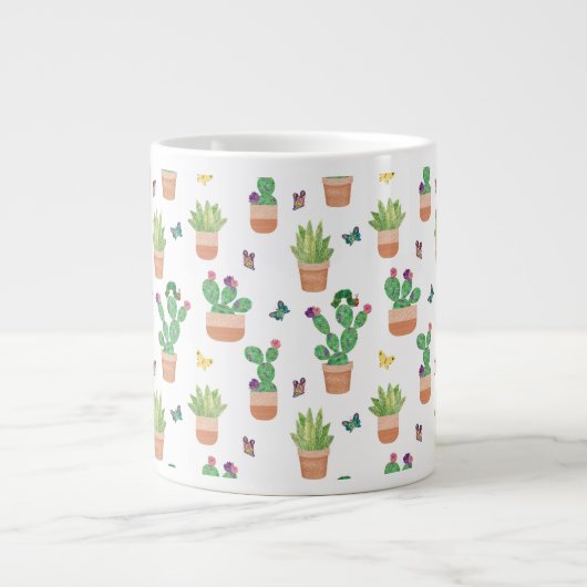 Eric Carle | Caterpillar, Cactus en Butterfly Pa Grote Koffiekop (Voorkant)