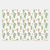 Eric Carle | Caterpillar, Cactus en Butterfly Pa Inpakpapier Vel (Voorkant 2)