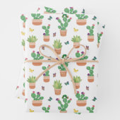 Eric Carle | Caterpillar, Cactus en Butterfly Pa Inpakpapier Vel (In situ)