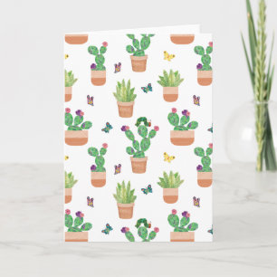 Eric Carle   Caterpillar, Cactus en Butterfly Pa Kaart