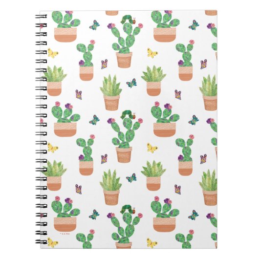 Eric Carle | Caterpillar, Cactus en Butterfly Pa Notitieboek (Voorkant)