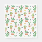 Eric Carle | Caterpillar, Cactus en Butterfly Pa Servet (Voorkant)