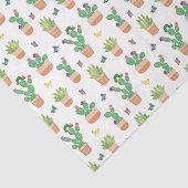 Eric Carle | Caterpillar, Cactus en Butterfly Pa Tissuepapier (Detail)