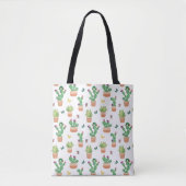 Eric Carle | Caterpillar, Cactus en Butterfly Pa Tote Bag (Voorkant)