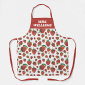Eric Carle | Caterpillar en aardbeienpatroon Schort (Voorkant)
