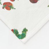 Eric Carle | Caterpillar en fruitpatroon Fleece Deken (Hoek)