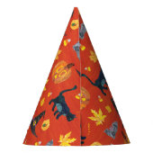 Eric Carle | Caterpillar Halloween Patroon Feesthoedjes (Achterkant)