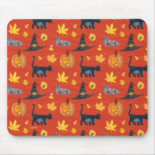 Eric Carle Caterpillar Halloween Patroon Muismat