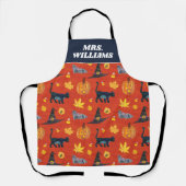 Eric Carle | Caterpillar Halloween Patroon Schort (Voorkant)