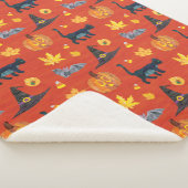 Eric Carle | Caterpillar Halloween Patroon Sherpa Deken (3/4)