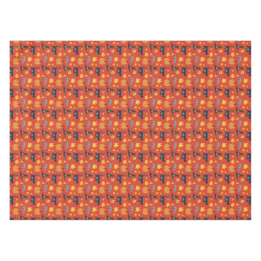 Eric Carle | Caterpillar Halloween Patroon Tafelkleed (Voorkant (Horizontaal))