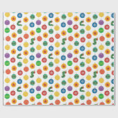 Eric Carle | Caterpillar kerstpatroon Cadeaupapier (Vlak)