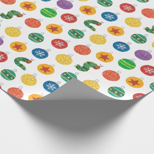 Eric Carle | Caterpillar kerstpatroon Cadeaupapier (Hoek)