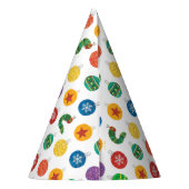 Eric Carle | Caterpillar kerstpatroon Feesthoedjes (Achterkant)