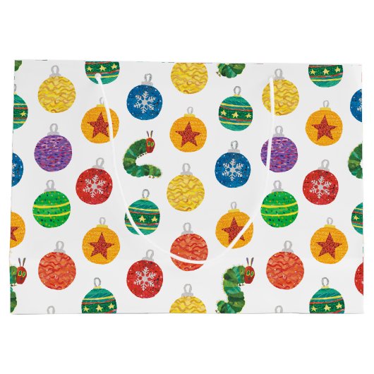 Eric Carle | Caterpillar kerstpatroon Groot Cadeauzakje (Achterkant)