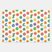 Eric Carle | Caterpillar kerstpatroon Inpakpapier Vel (Voorkant 3)