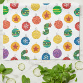 Eric Carle | Caterpillar kerstpatroon Theedoek (Gevouwen)