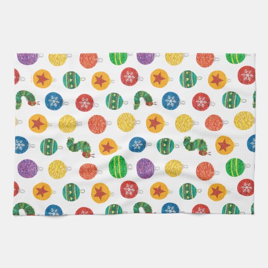 Eric Carle | Caterpillar kerstpatroon Theedoek (Horizontaal)