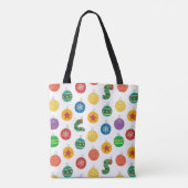 Eric Carle | Caterpillar kerstpatroon Tote Bag (Achterkant)