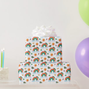 Eric Carle   Caterpillar naar Rainbow Butterfly Cadeaupapier