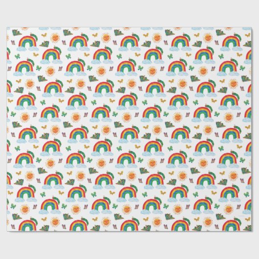 Eric Carle | Caterpillar naar Rainbow Butterfly Cadeaupapier (Vlak)