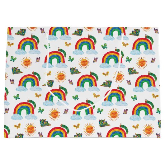Eric Carle | Caterpillar naar Rainbow Butterfly Groot Cadeauzakje (Voorkant)