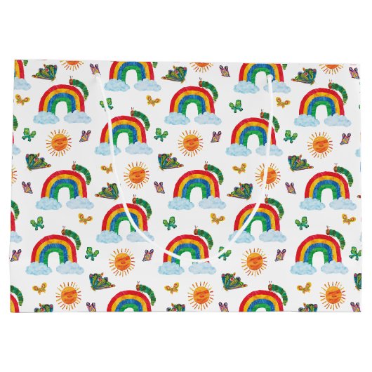 Eric Carle | Caterpillar naar Rainbow Butterfly Groot Cadeauzakje (Achterkant)
