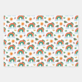 Eric Carle | Caterpillar naar Rainbow Butterfly Inpakpapier Vel (Voorkant 2)