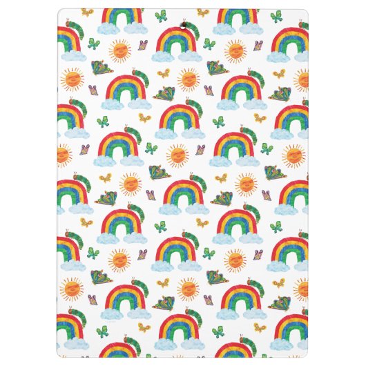 Eric Carle | Caterpillar naar Rainbow Butterfly Klembord (Achterkant)
