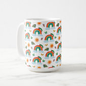 Eric Carle | Caterpillar naar Rainbow Butterfly Koffiemok (Voorkant links)