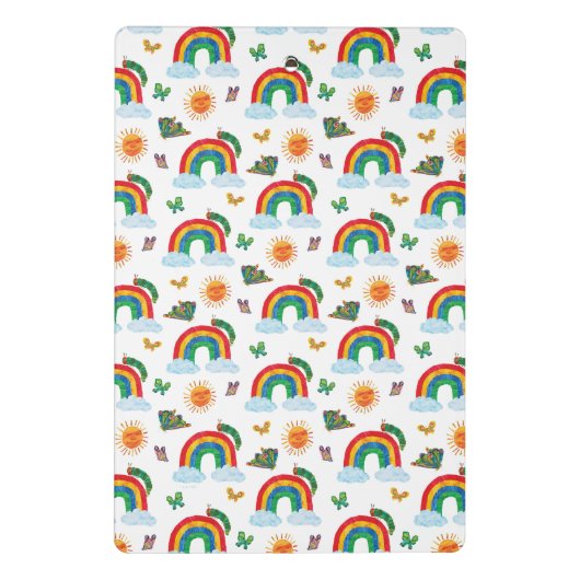 Eric Carle | Caterpillar naar Rainbow Butterfly Mini Klembord (Achterkant)