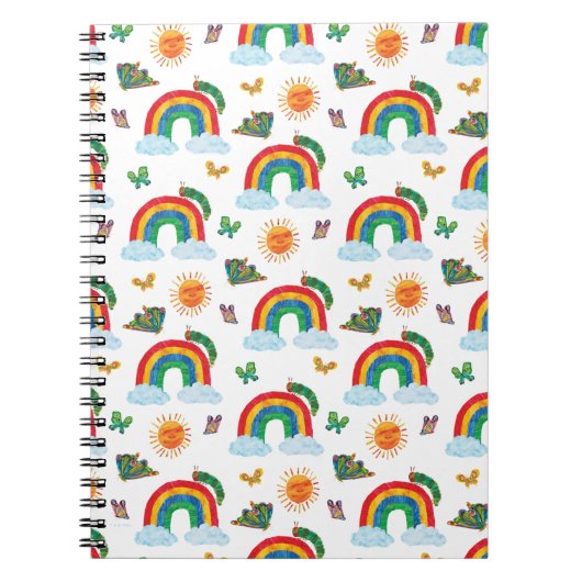 Eric Carle | Caterpillar naar Rainbow Butterfly Notitieboek (Voorkant)