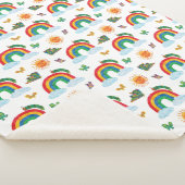 Eric Carle | Caterpillar naar Rainbow Butterfly Sherpa Deken (3/4)