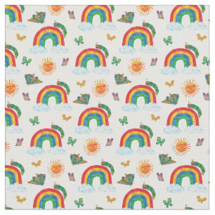 Eric Carle Caterpillar naar Rainbow Butterfly Stof