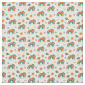 Eric Carle | Caterpillar naar Rainbow Butterfly Stof (Swatch)