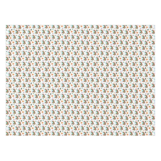 Eric Carle | Caterpillar naar Rainbow Butterfly Tafelkleed (Voorkant (Horizontaal))