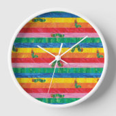 Eric Carle | Caterpillar regenboog streep patroon (Voorkant)